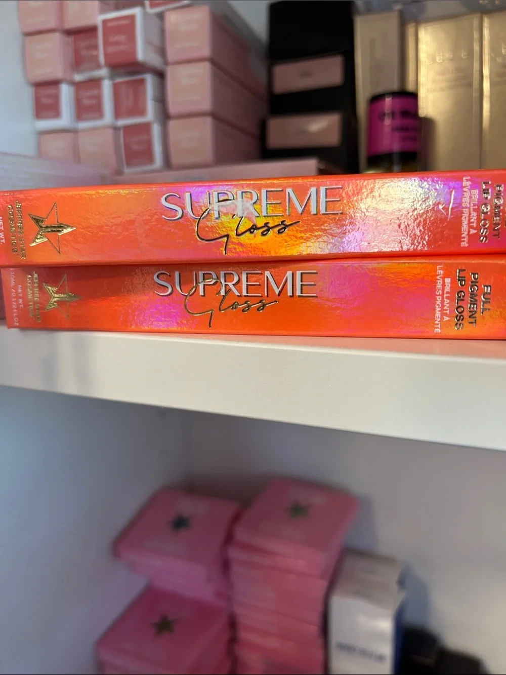 Jeffree Star Lip Gloss  — Nude Garden and Entwined